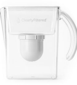 clearly filtered water pitcher