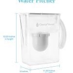 clearly-filtered-water-pitcher-dimensions